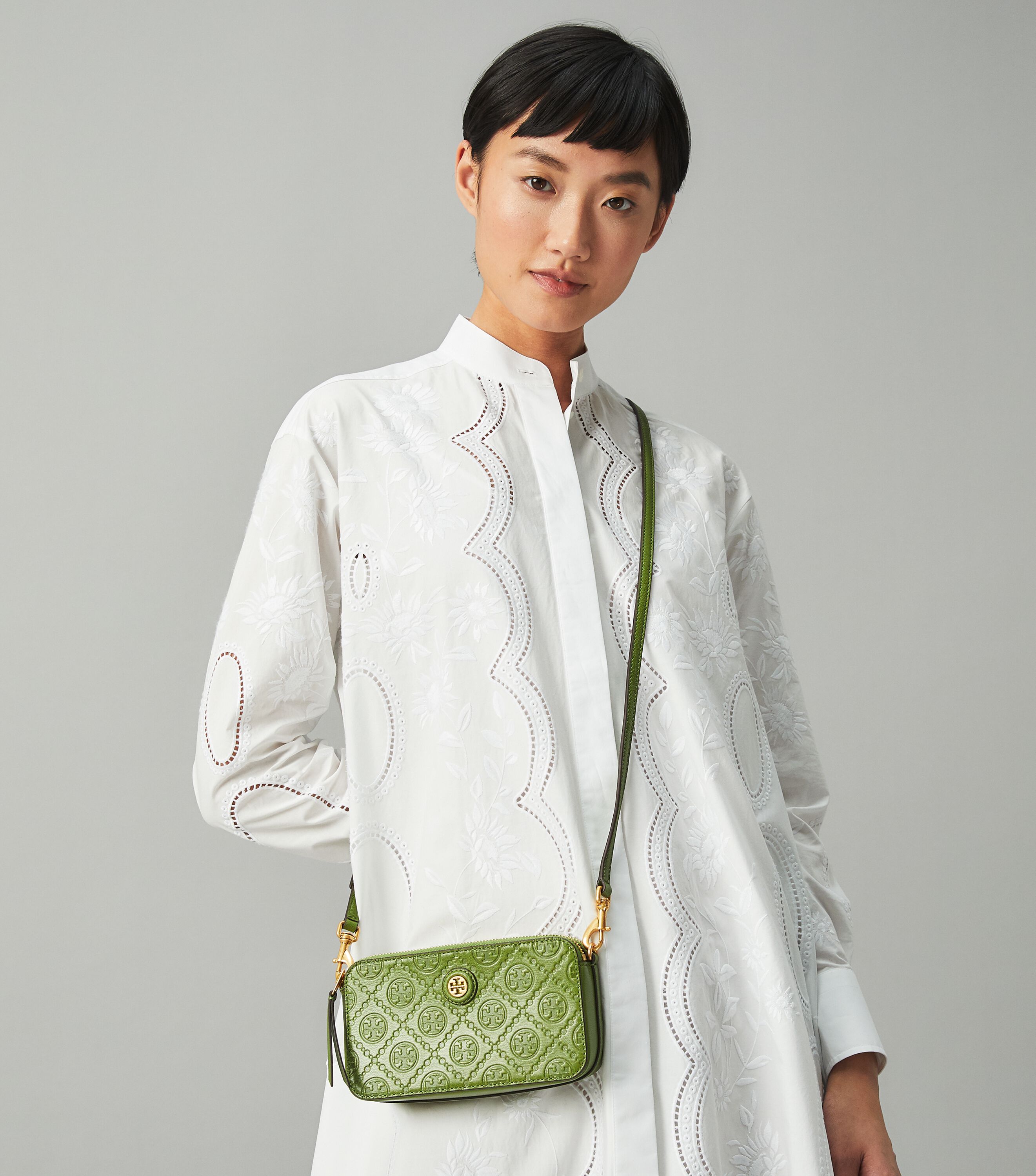 Tory burch t satchel mini on sale