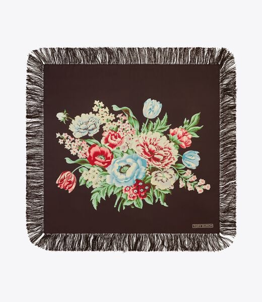 tory burch chair floral silk square