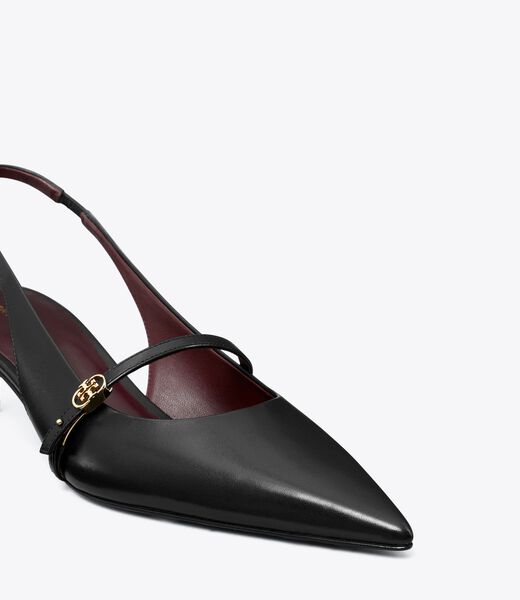 tory burch double t buckle mary jane slingback