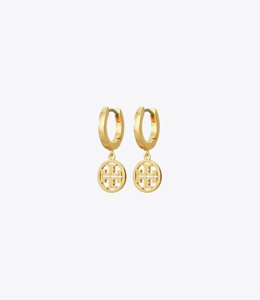 tory burch miller huggie hoop earring