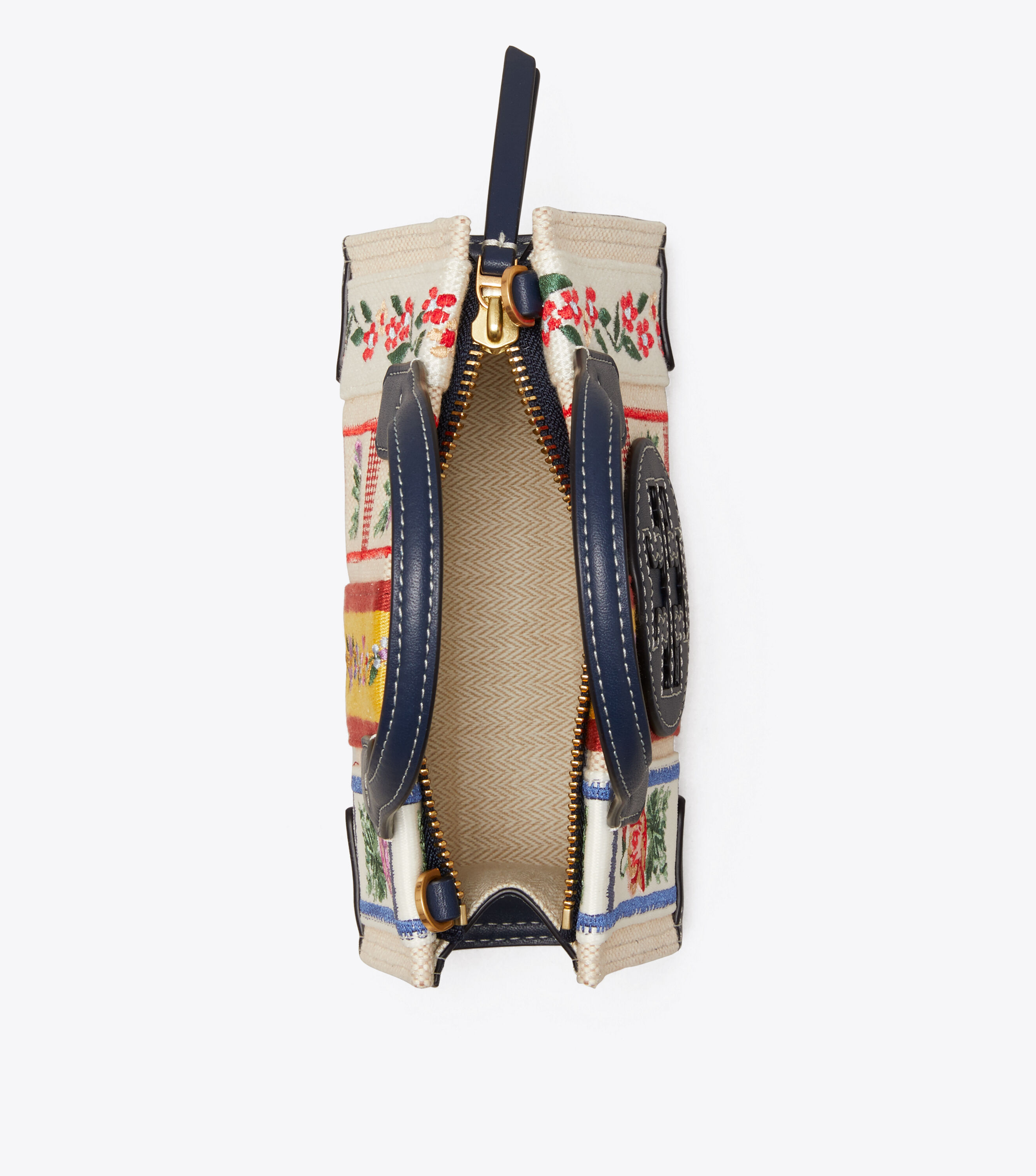 ella webbing patchwork tote