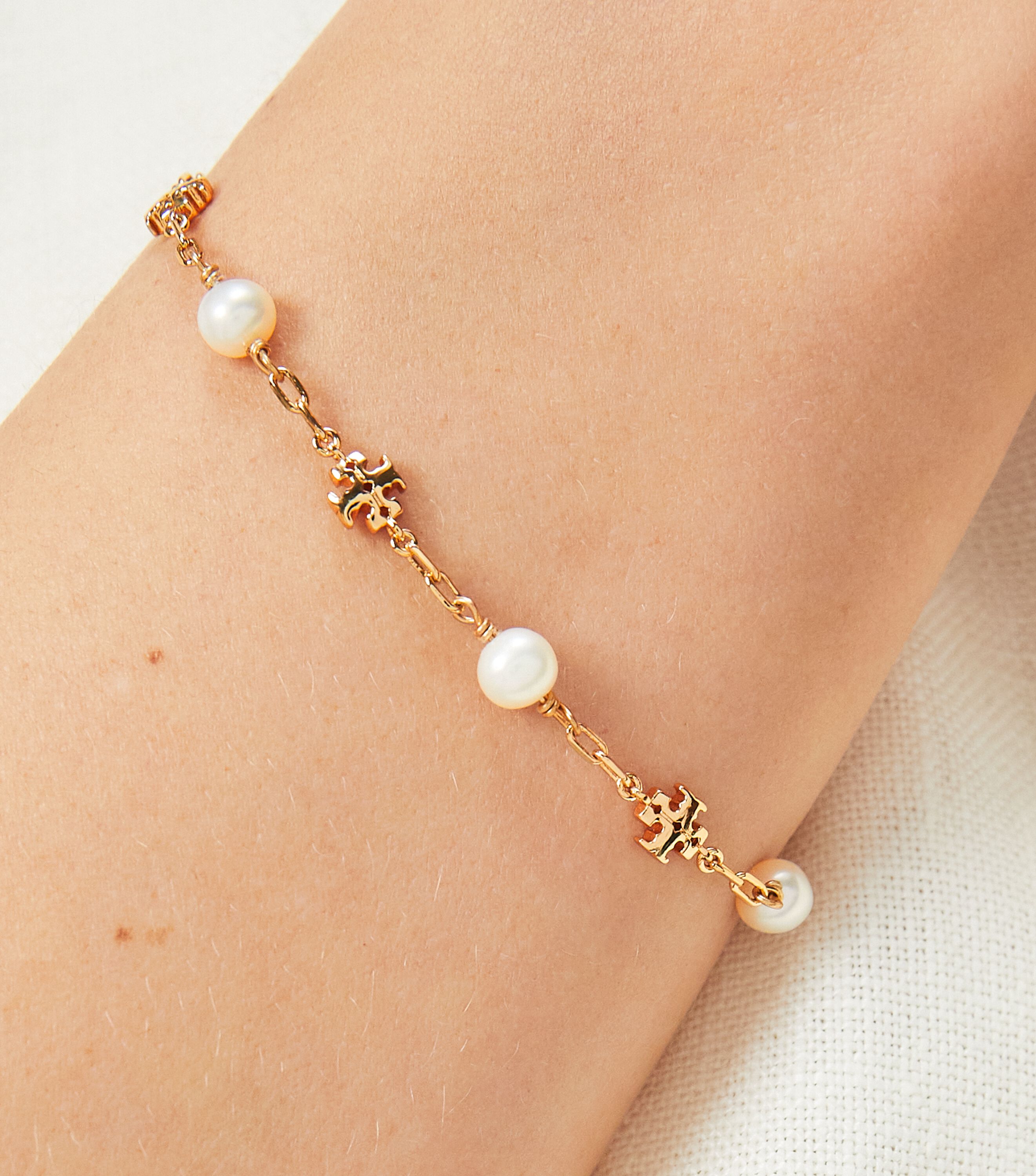 Tory burch chain shop bracelet