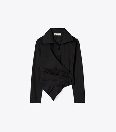 Poplin Wrap Shirt