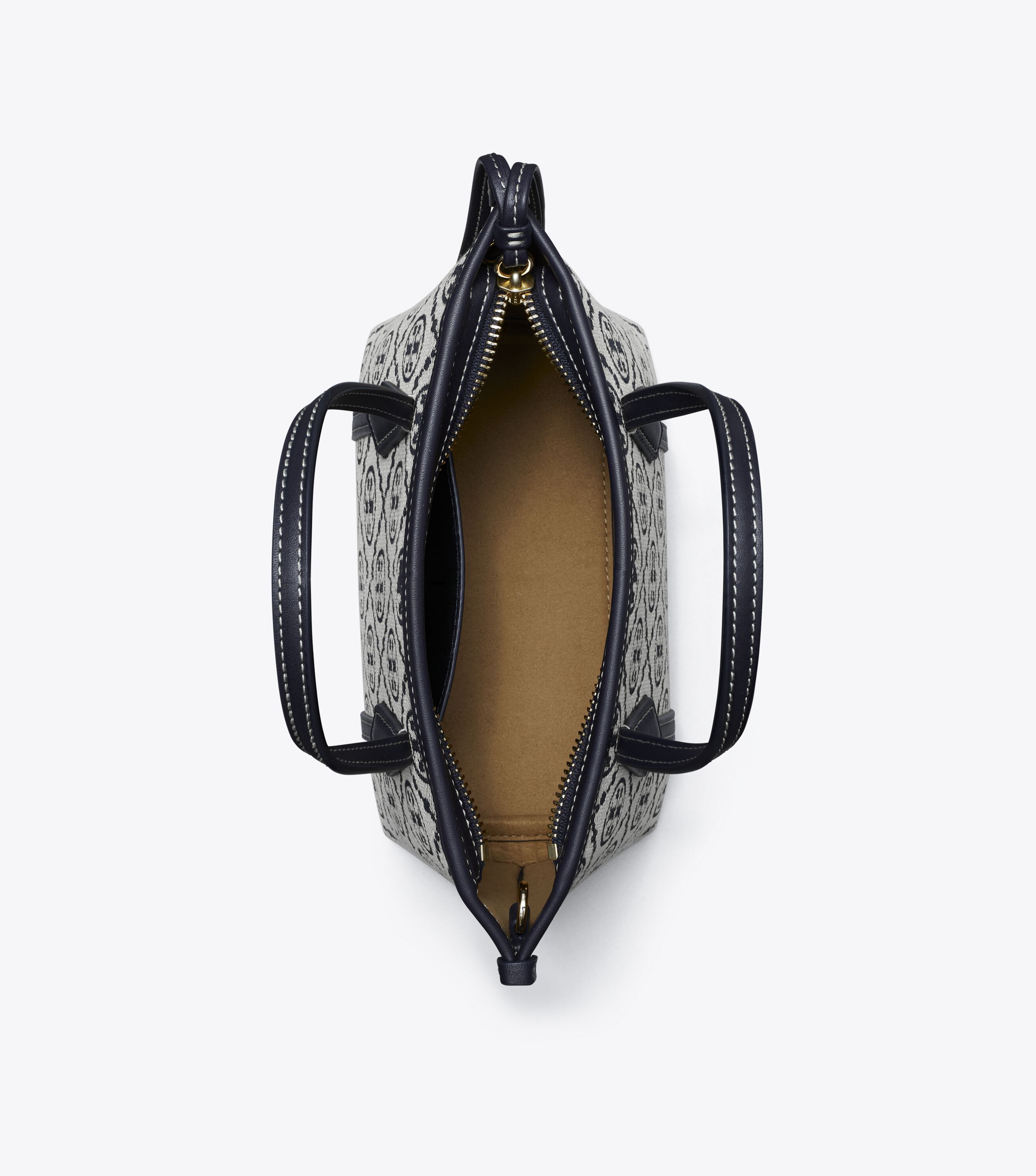 T Monogram Mini Perry Tote, Tory Navy | Tory Burch KSA