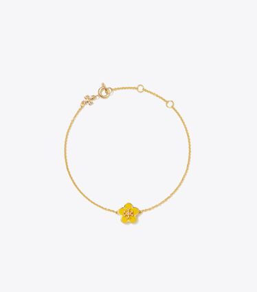 Kira Enamel Flower Bracelet