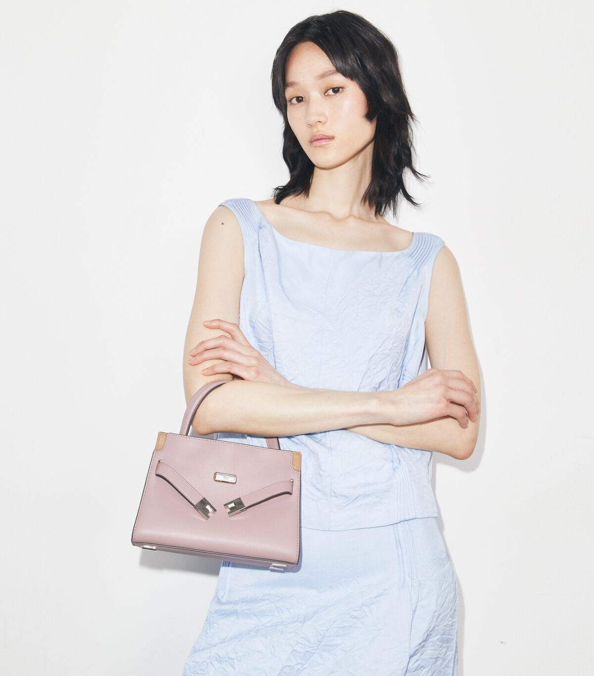 tory burch petite lee radziwill double bag