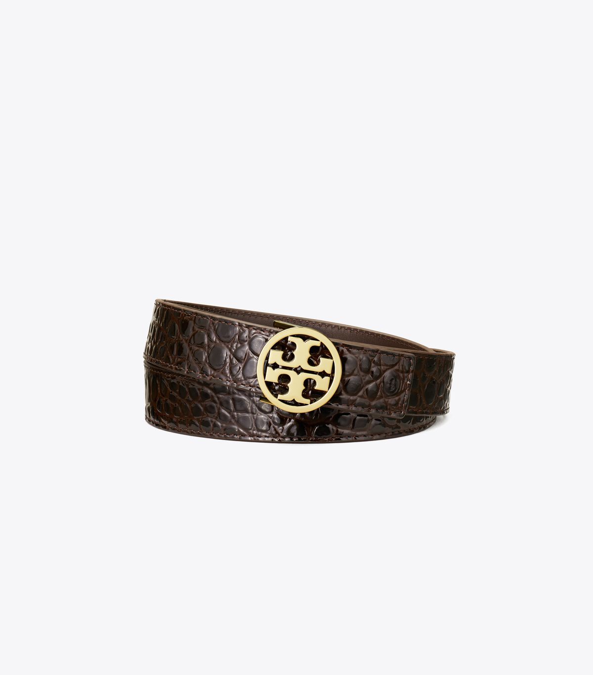 tory burch 1 miller croc belt