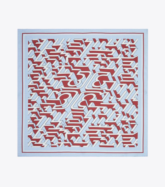 Tory Maze Double-Sided Neckerchief