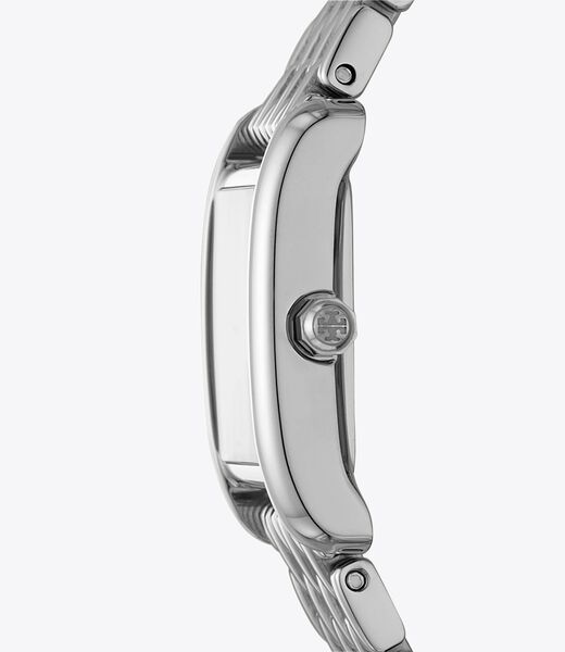 tory burch eleanor turquoise silver 19mm x 27 5mm case