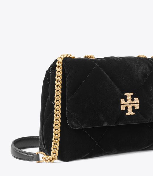 tory burch small kira diamond quilt velvet pave shoulder bag