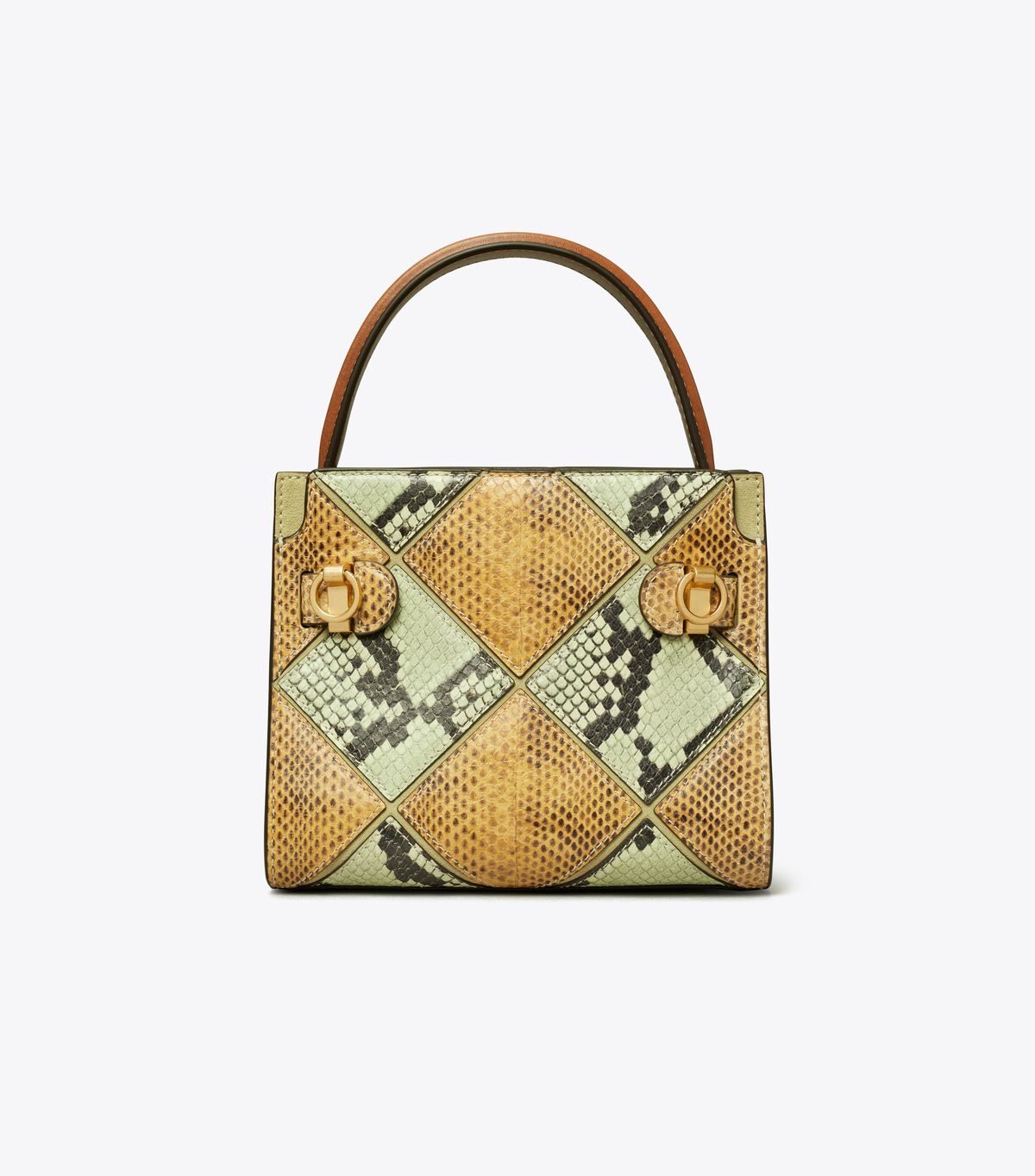 tory burch petite lee radziwill diamond embossed double bag