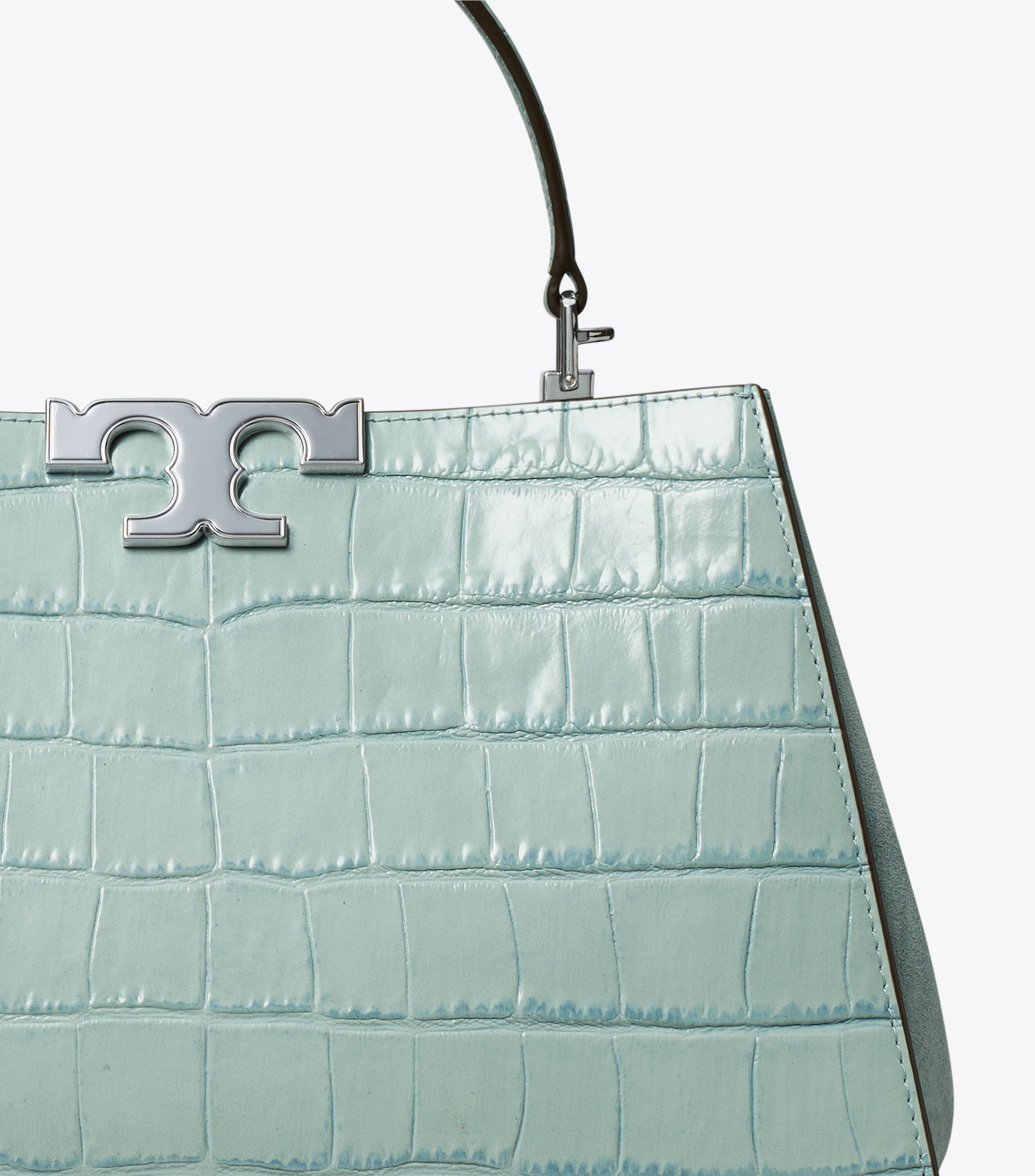 Tory burch embossed satchel 2025
