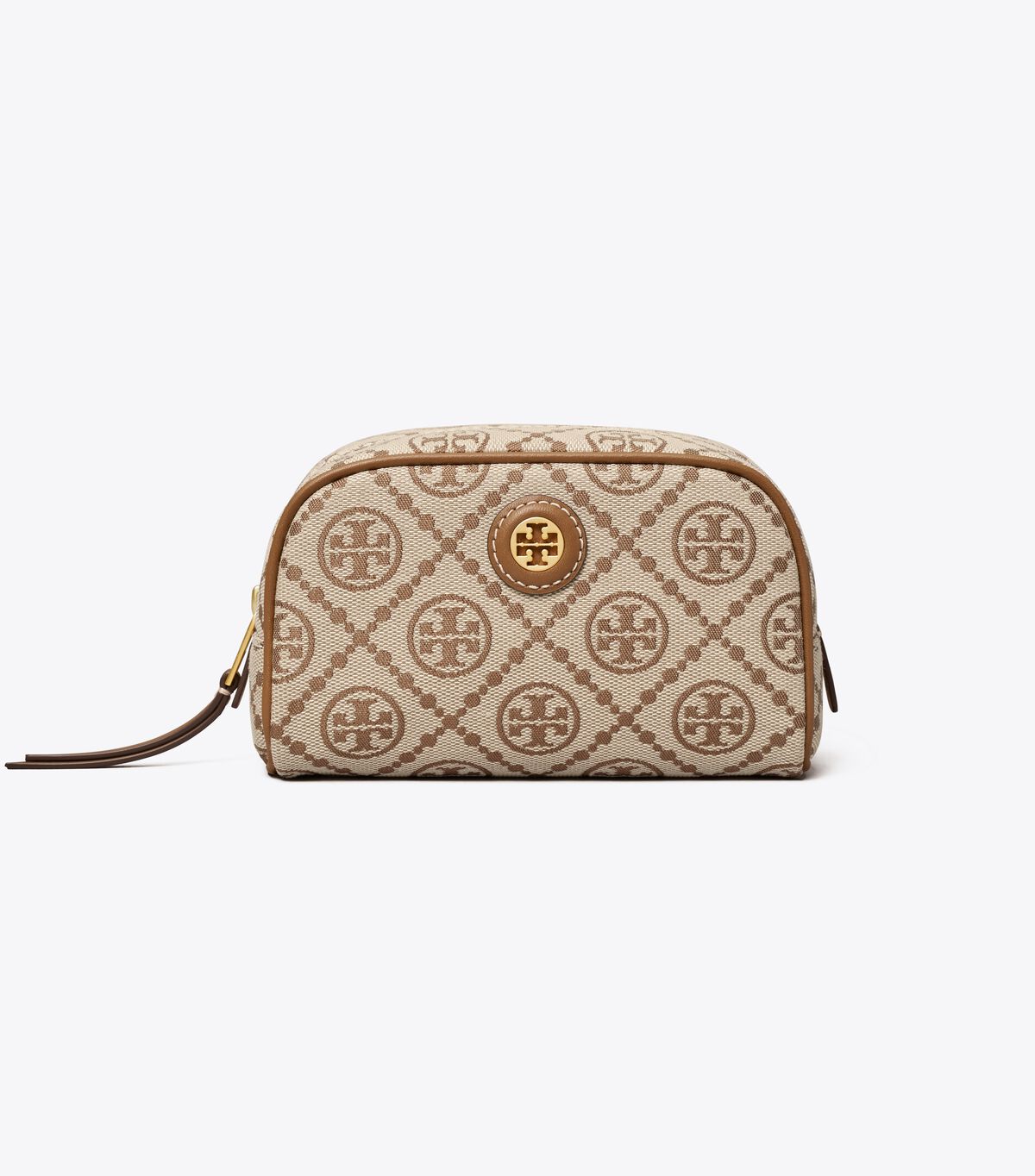 tory burch t monogram jacquard mini cosmetic case