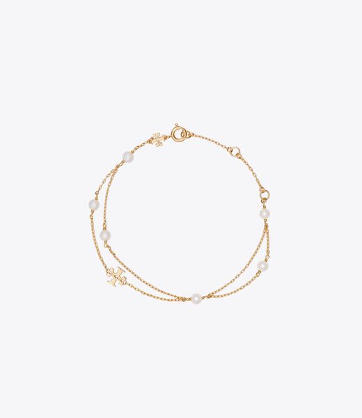 tory burch moondance layered pearl bracelet