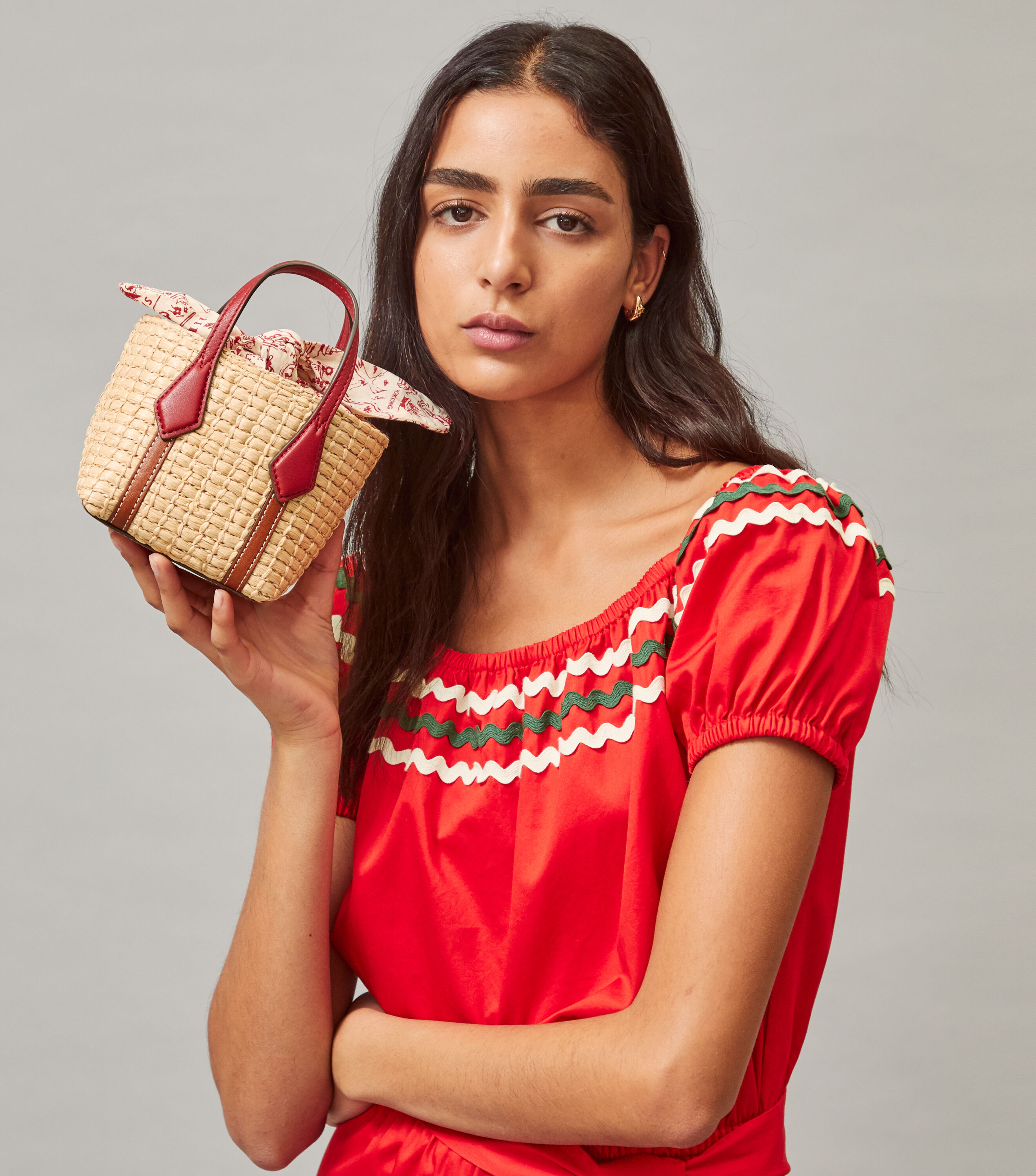 Tory burch cheap straw bags