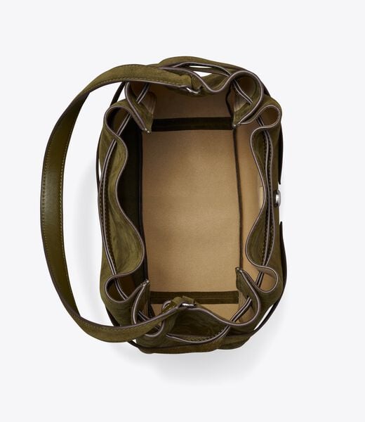 Large Romy Suede Bucket Bag tory burch large romy suede bucket bag