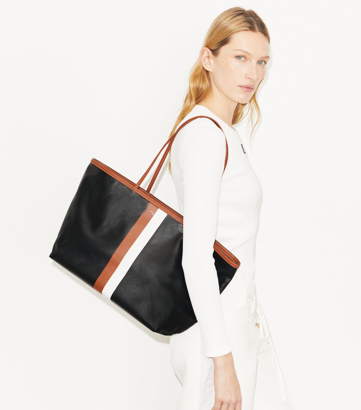tory burch racer tote