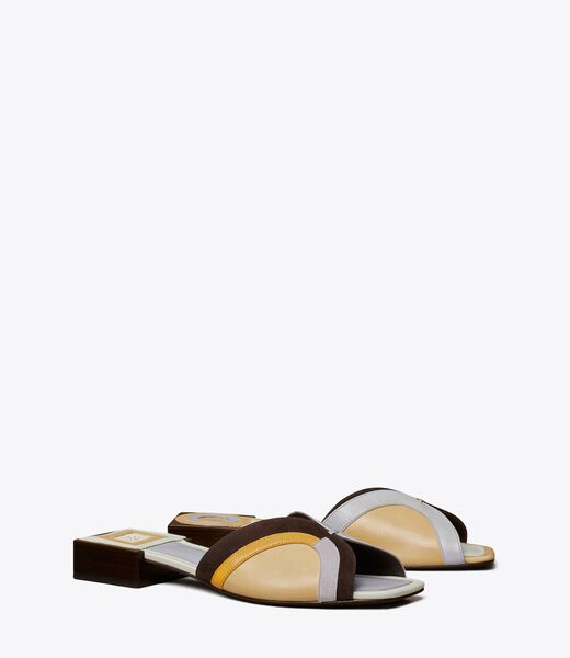 Marquetry Slide Sandal