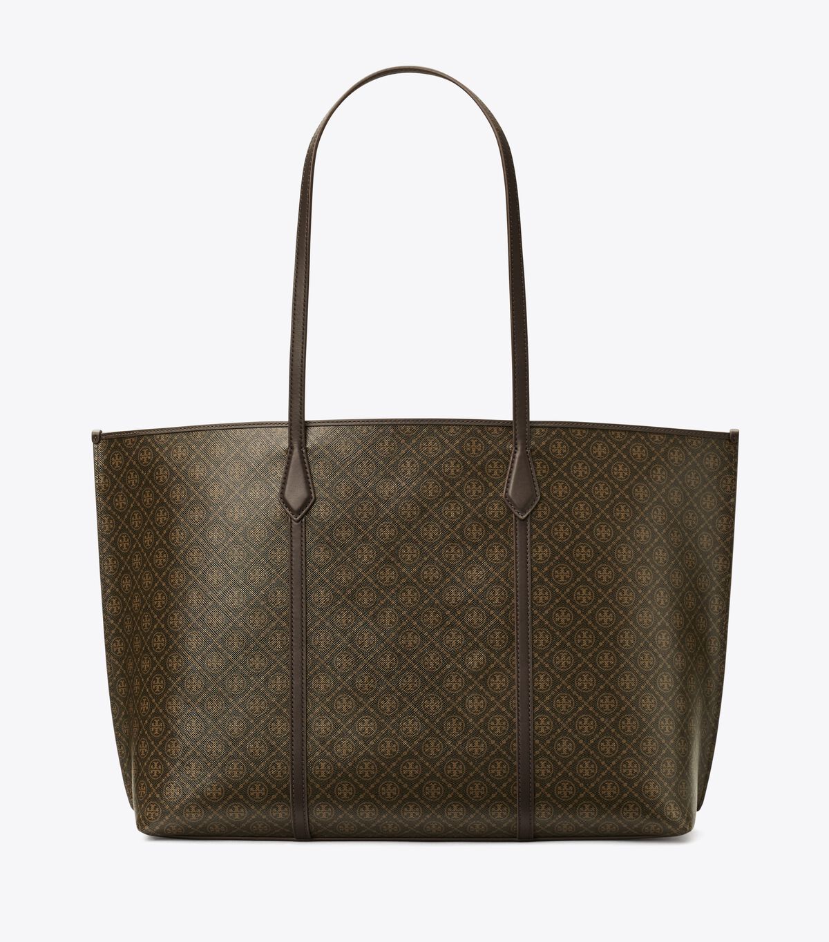 tory burch perry coated canvas tote