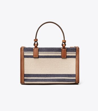 ella stripe jacquard tote bag