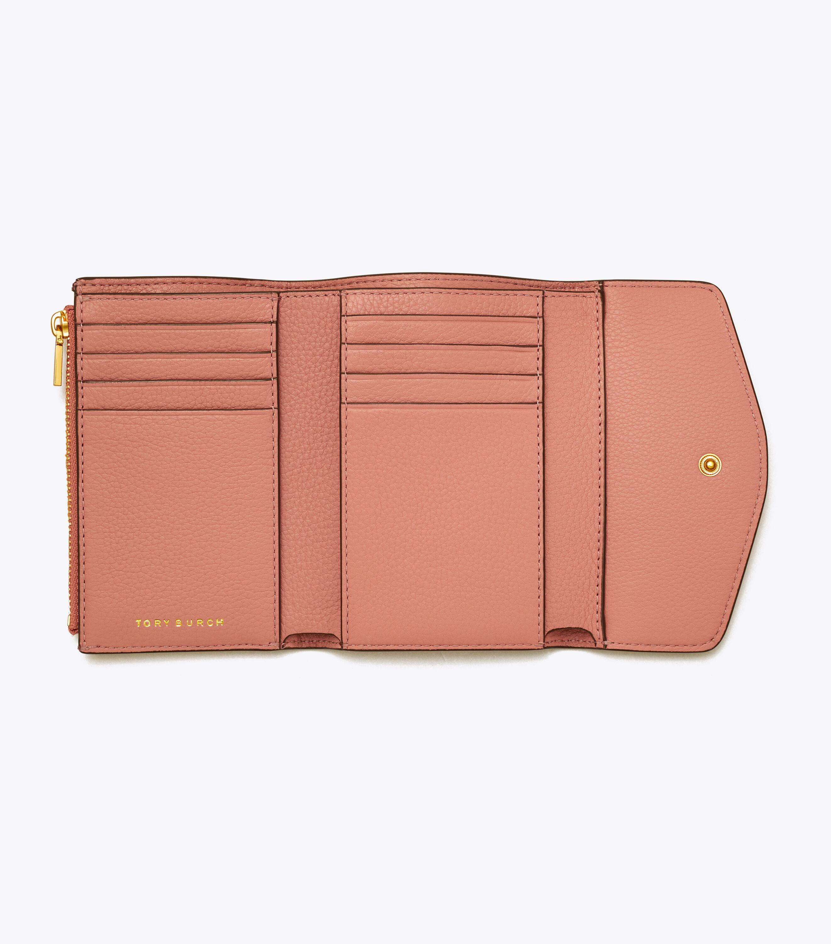 Kira pebbled best sale medium flap wallet