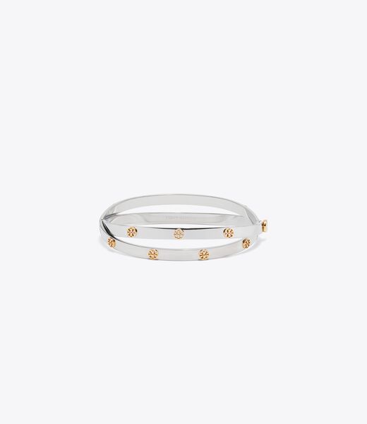 tory burch icon double bracelet