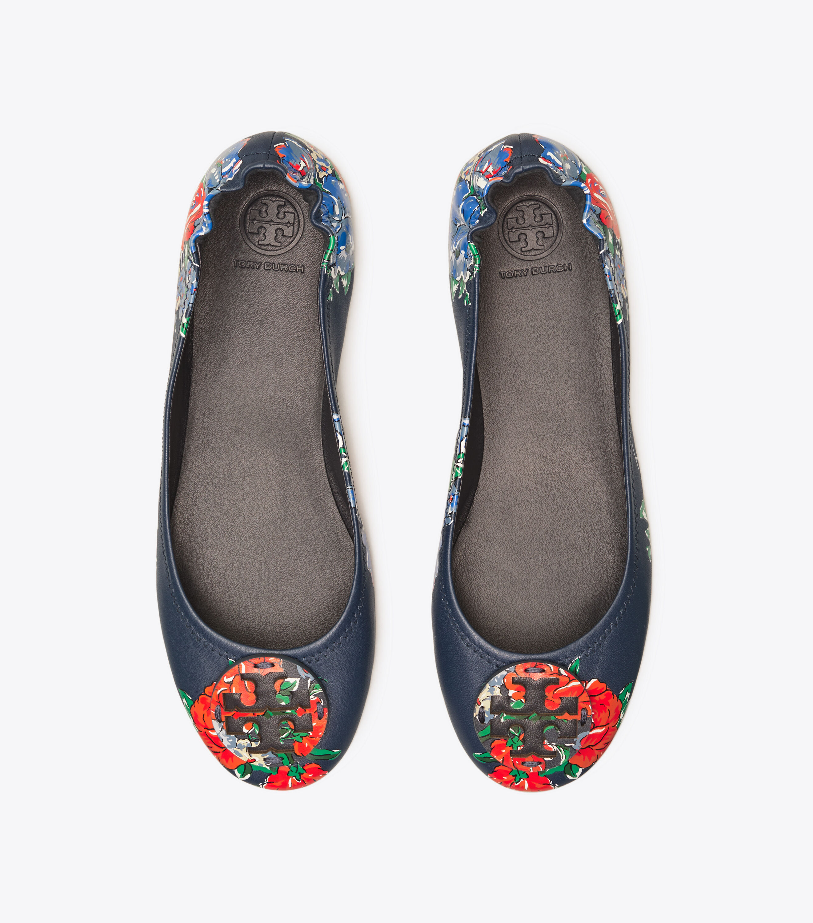 Tory burch minnie travel ballet flat navy outlet
