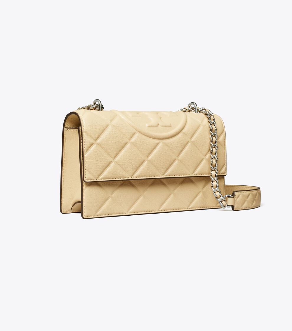 Small Fleming Shoulder Bag, Vanilla Soft Serve Tory Burch KSA