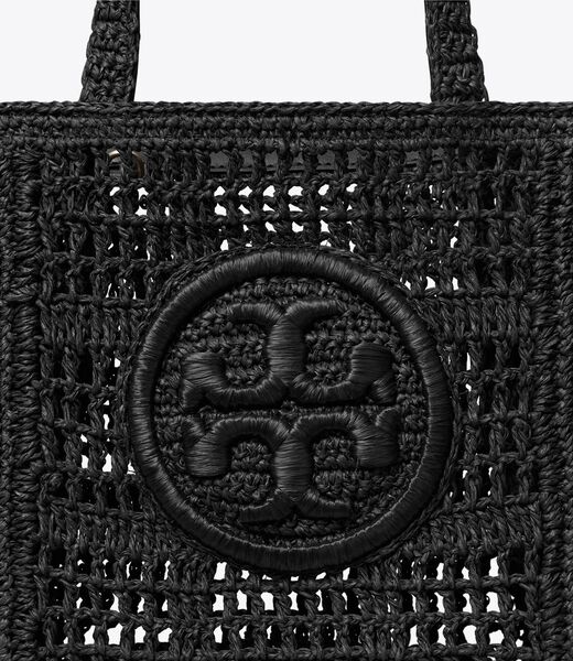 tory burch mini ella hand crocheted tote
