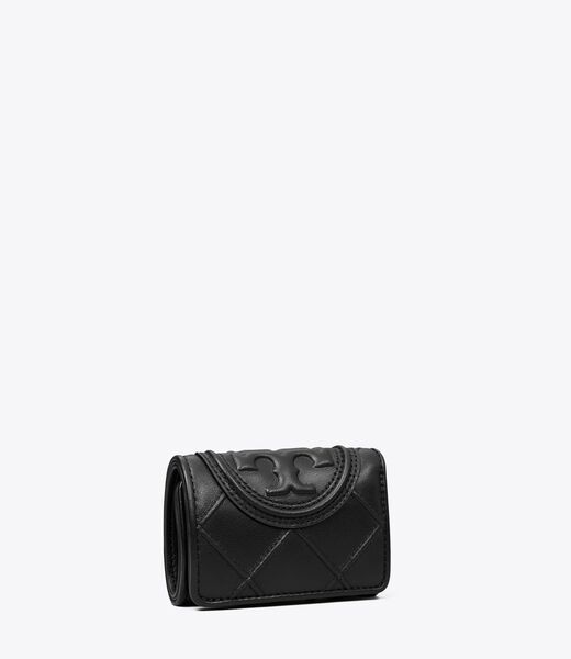 tory burch small fleming soft flap wallet