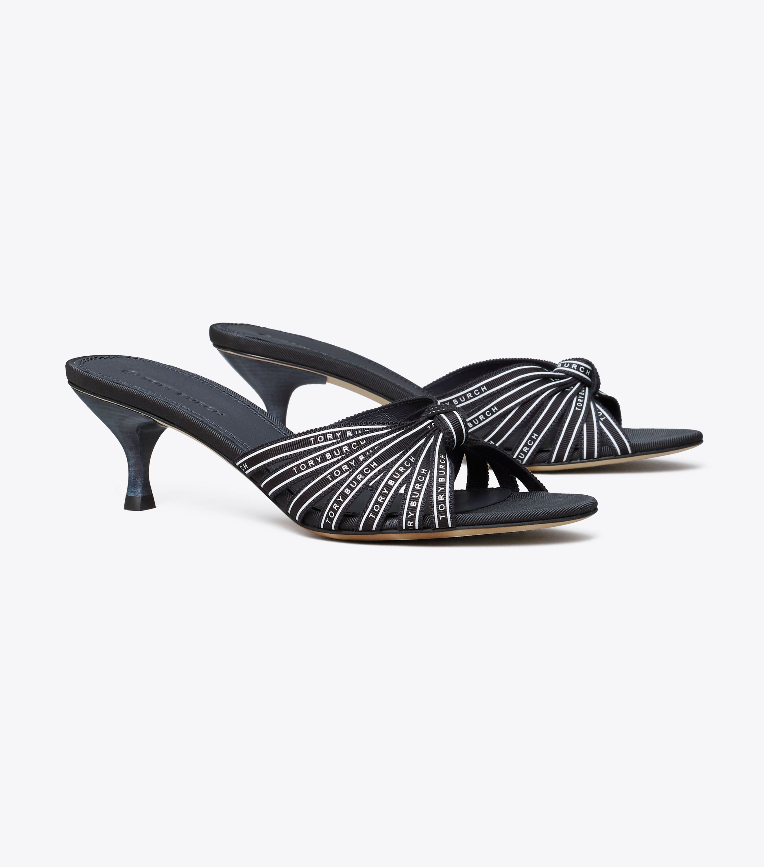 Tory burch hotsell kitten heel sandals