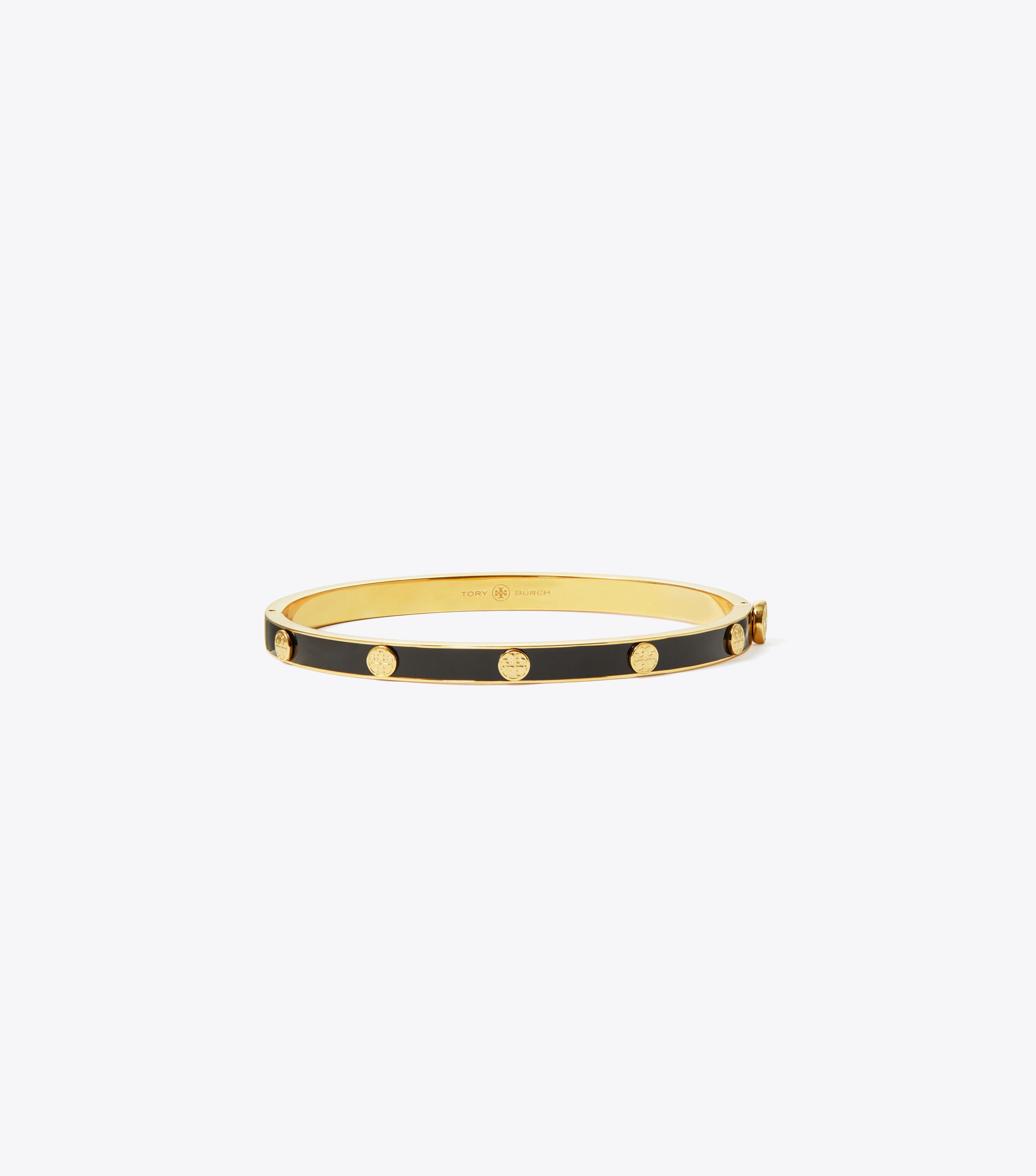 Miller Stud 5mm Enamel Hinge Bracelet Jewelry Watches Tory Burch