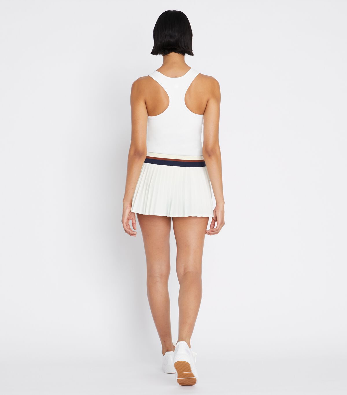 tory burch pleated mini tennis skirt