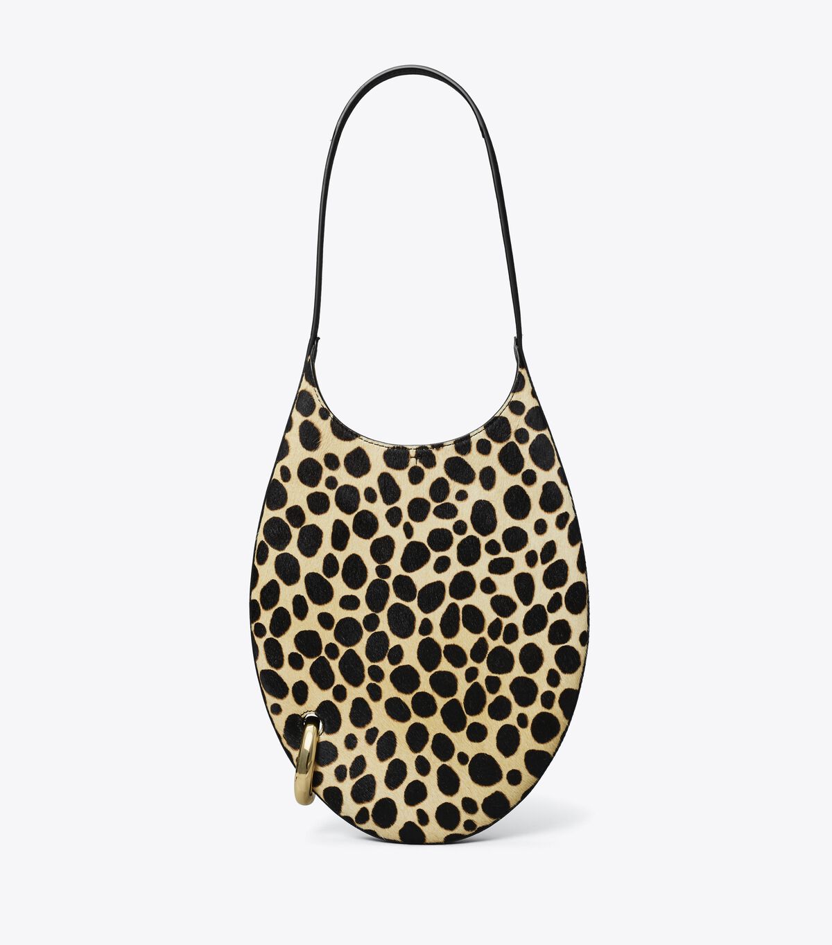 tory burch حقيبة يد صغيرة مثقوبة من شعر العجل