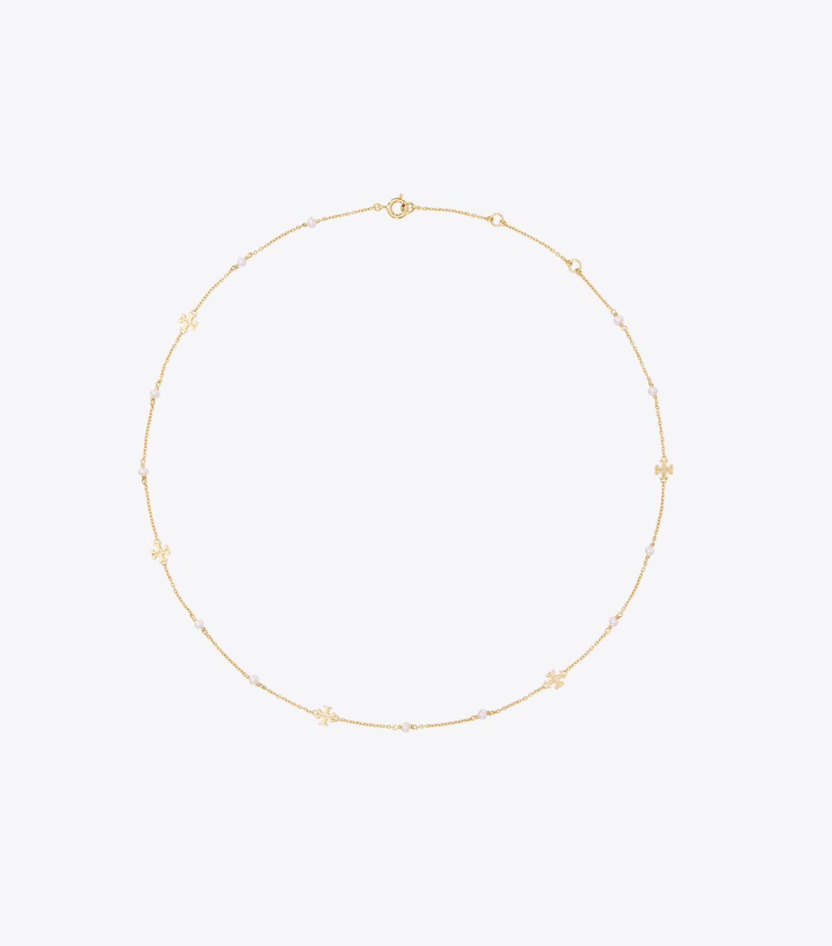 tory burch kira pearl delicate necklace
