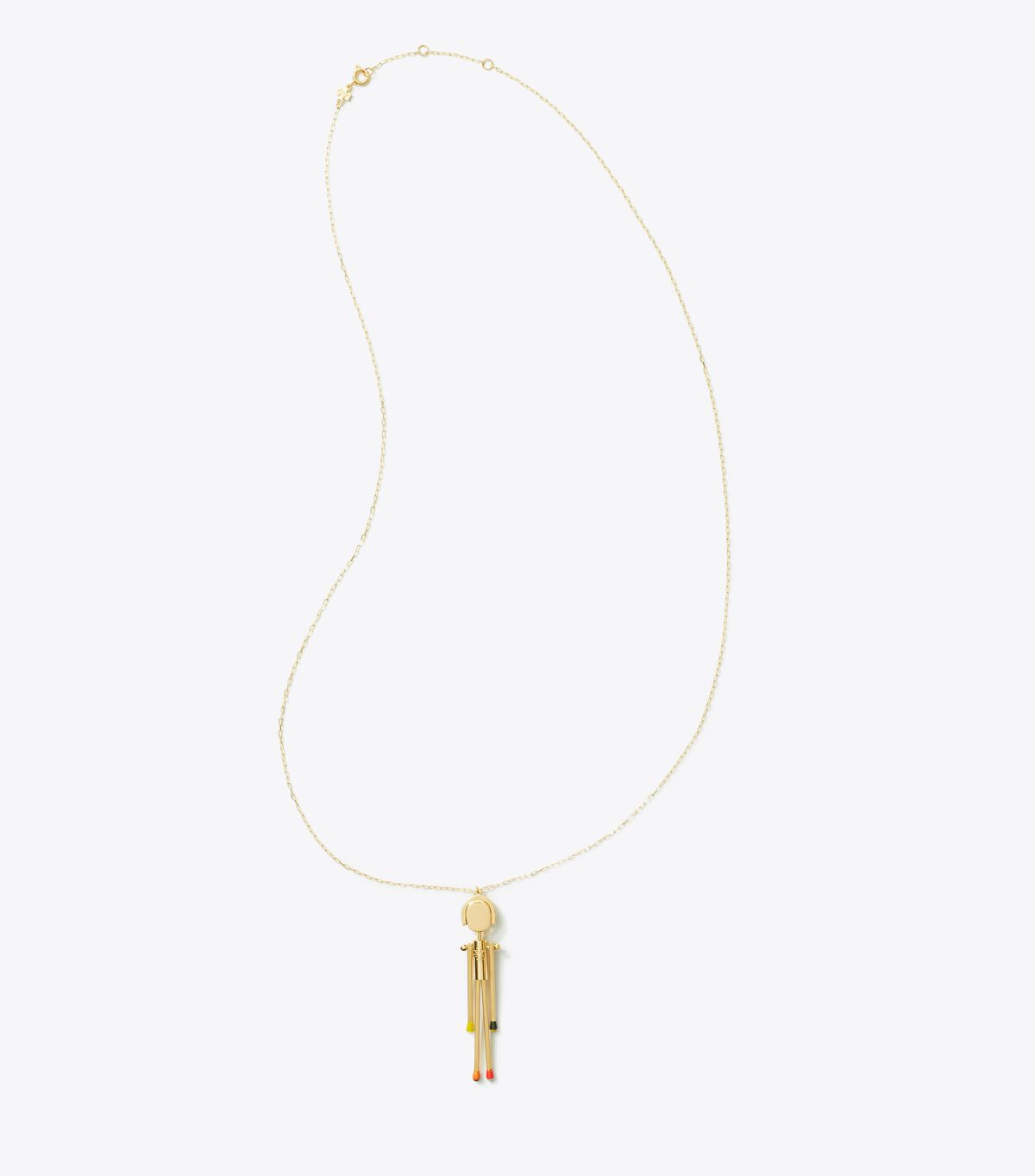 tory burch matchstick person pendant