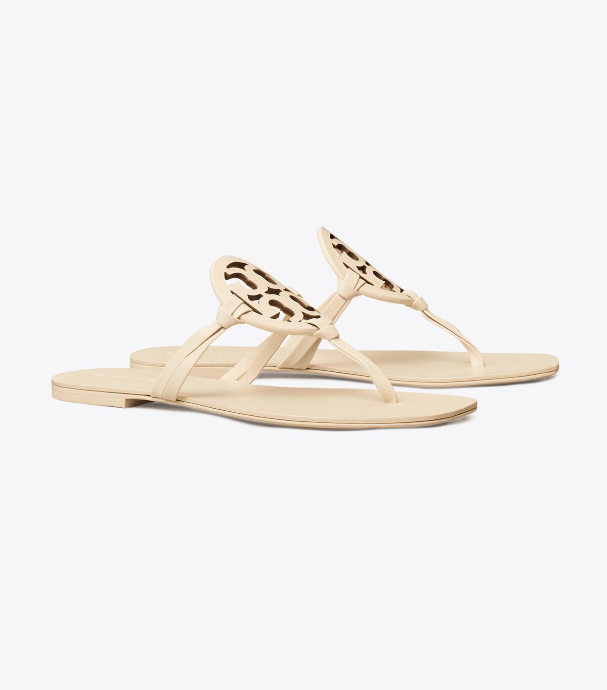 Miller Square-Toe Sandal, Leather