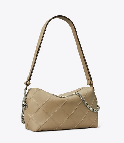 tory burch حقيبة كروس فليمنج كبيرة ناعمة