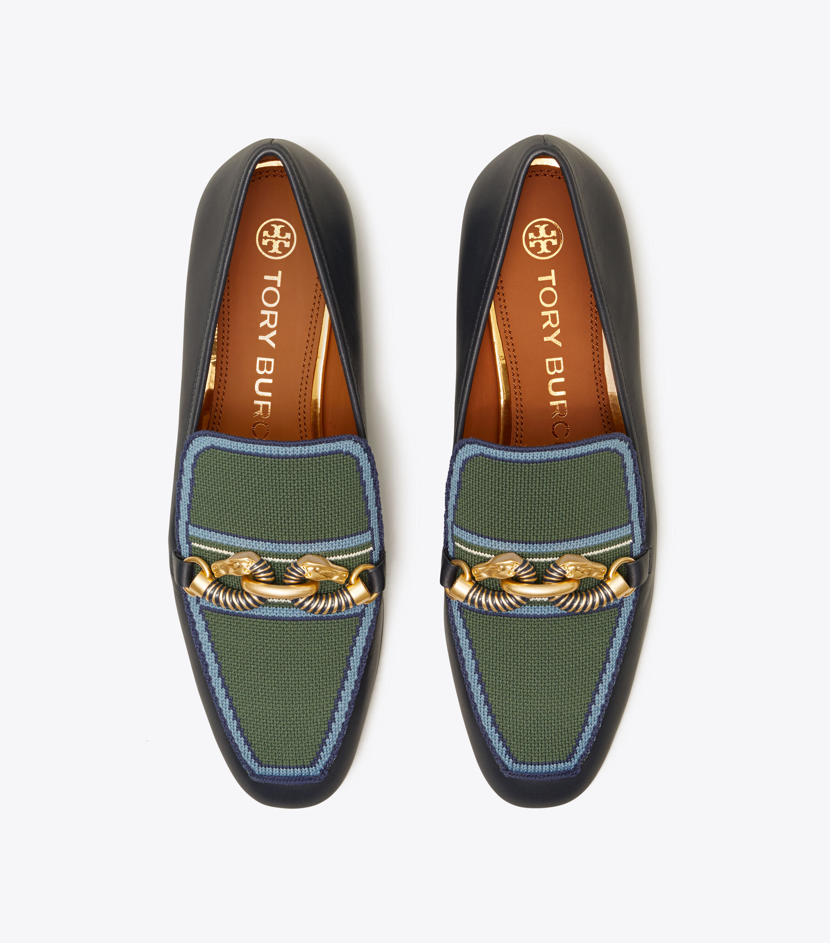 Jessa Knit Loafer Shoes Tory Burch