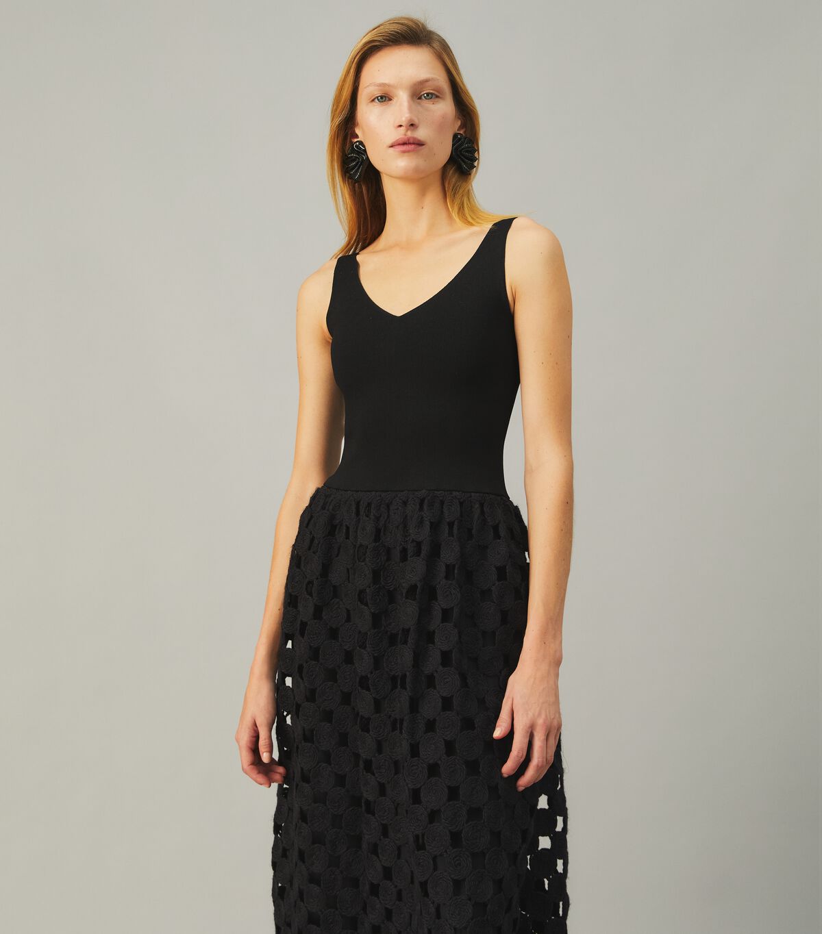 tory burch wool guipure dress