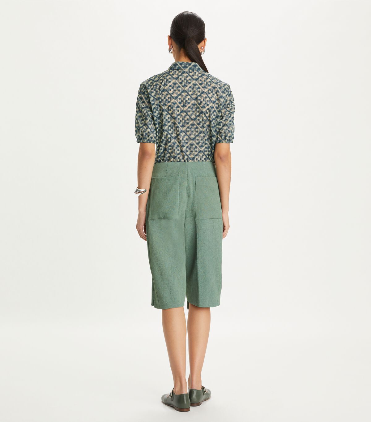 tory burch prismatic t monogram nylon zip polo