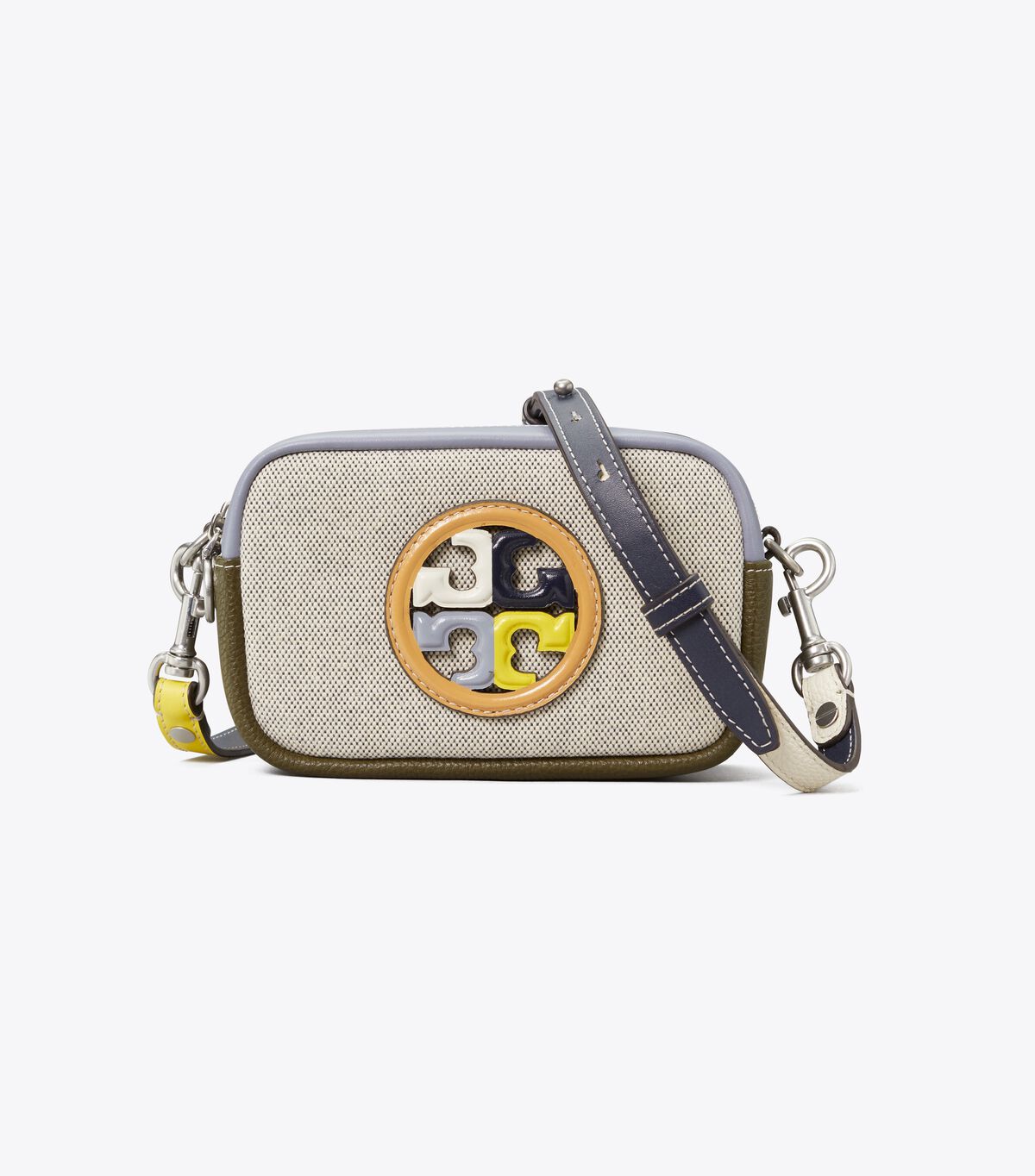 tory burch perry bombe canvas mini bag
