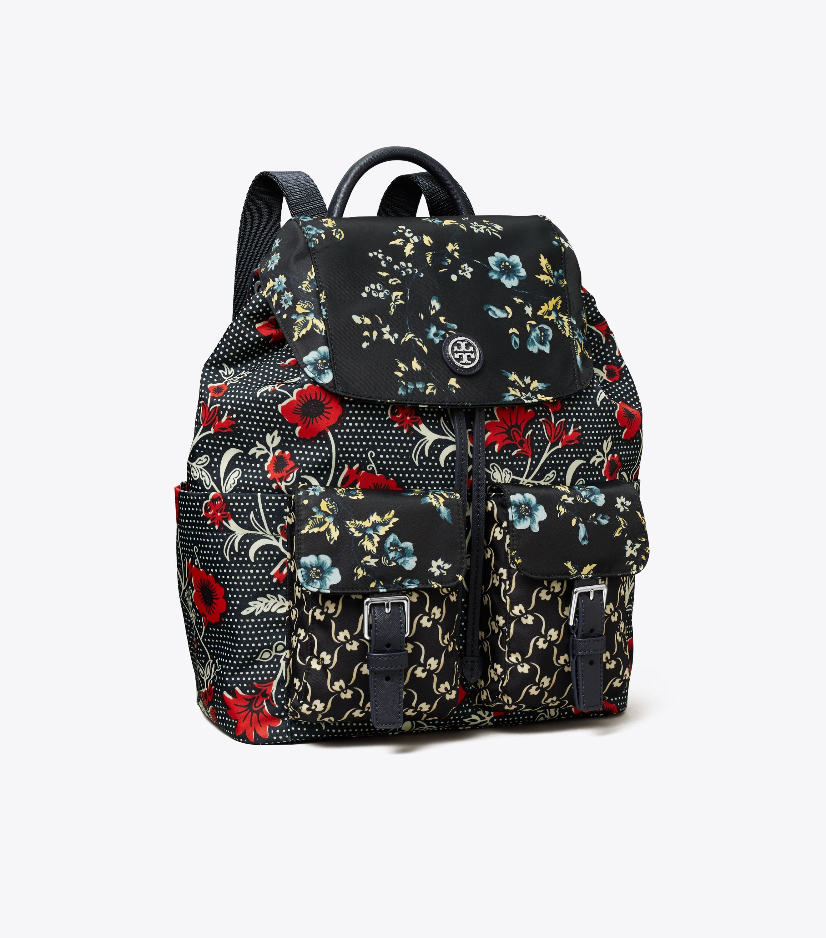 Tory burch floral best sale backpack