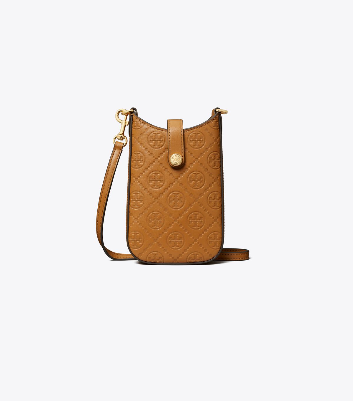 tory burch t monogram leather phone crossbody