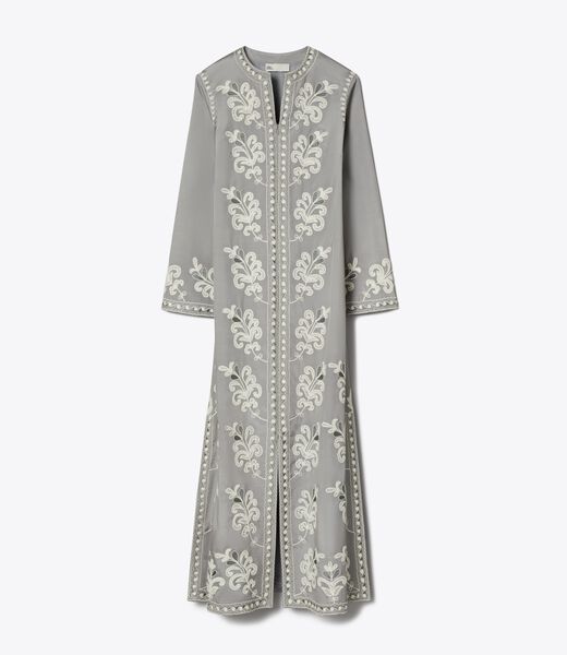 tory burch embroidered caftan