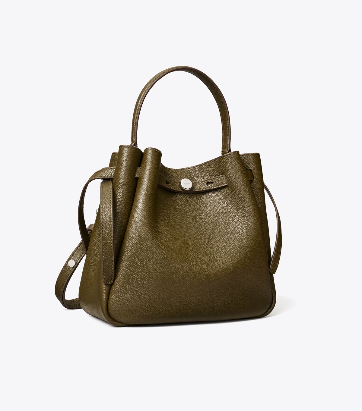 tory burch حقيبة دلو رومي