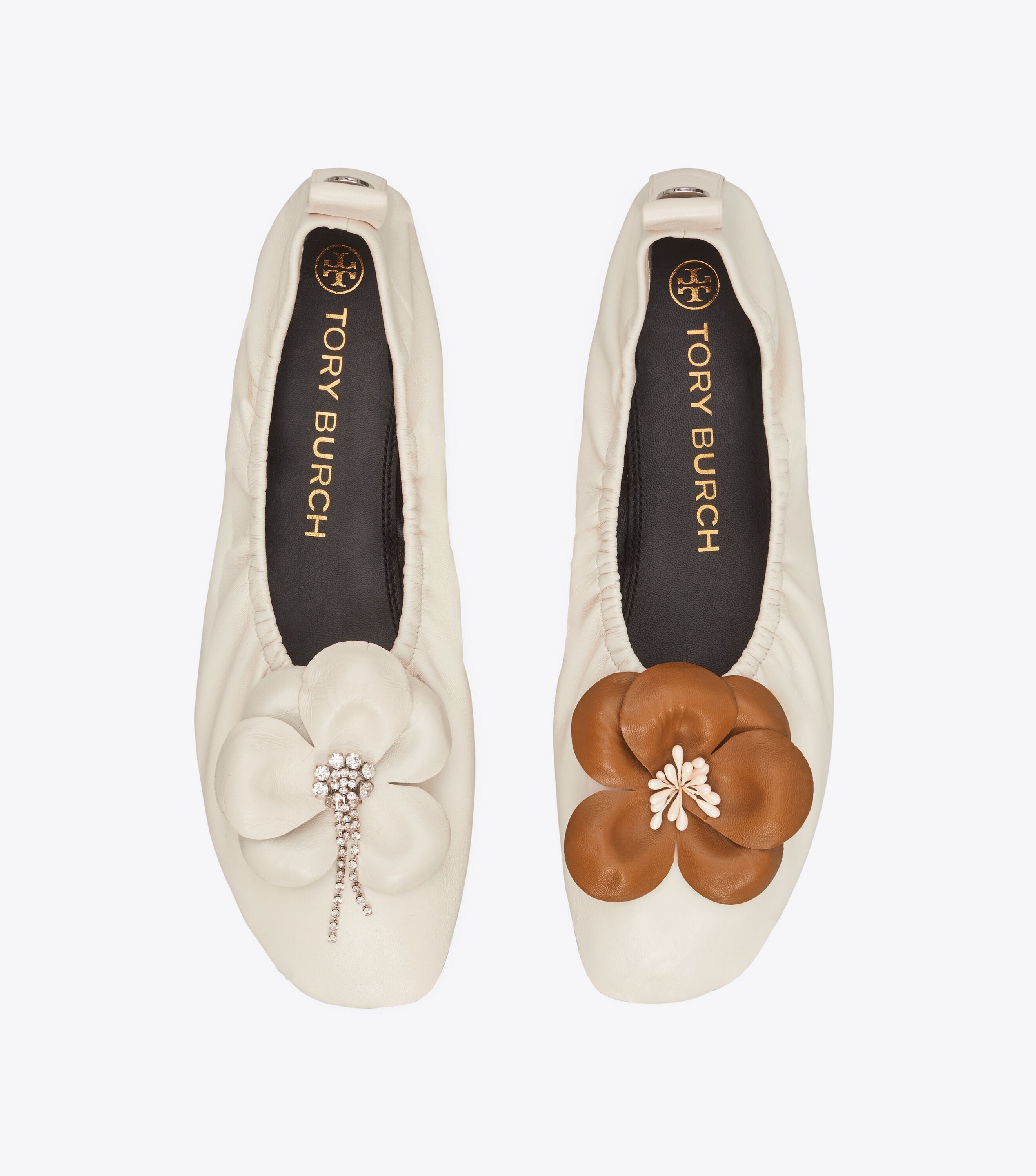 Tory burch flower shoes top