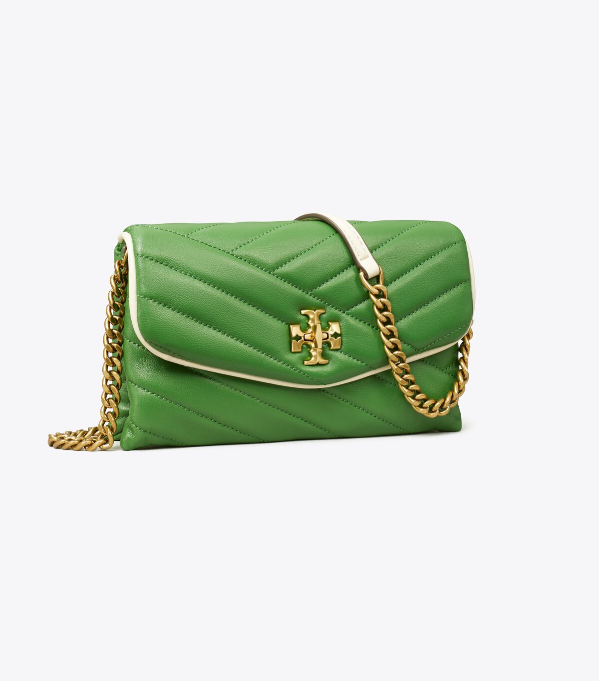 Kira Chevron Pop Edge Chain Wallet