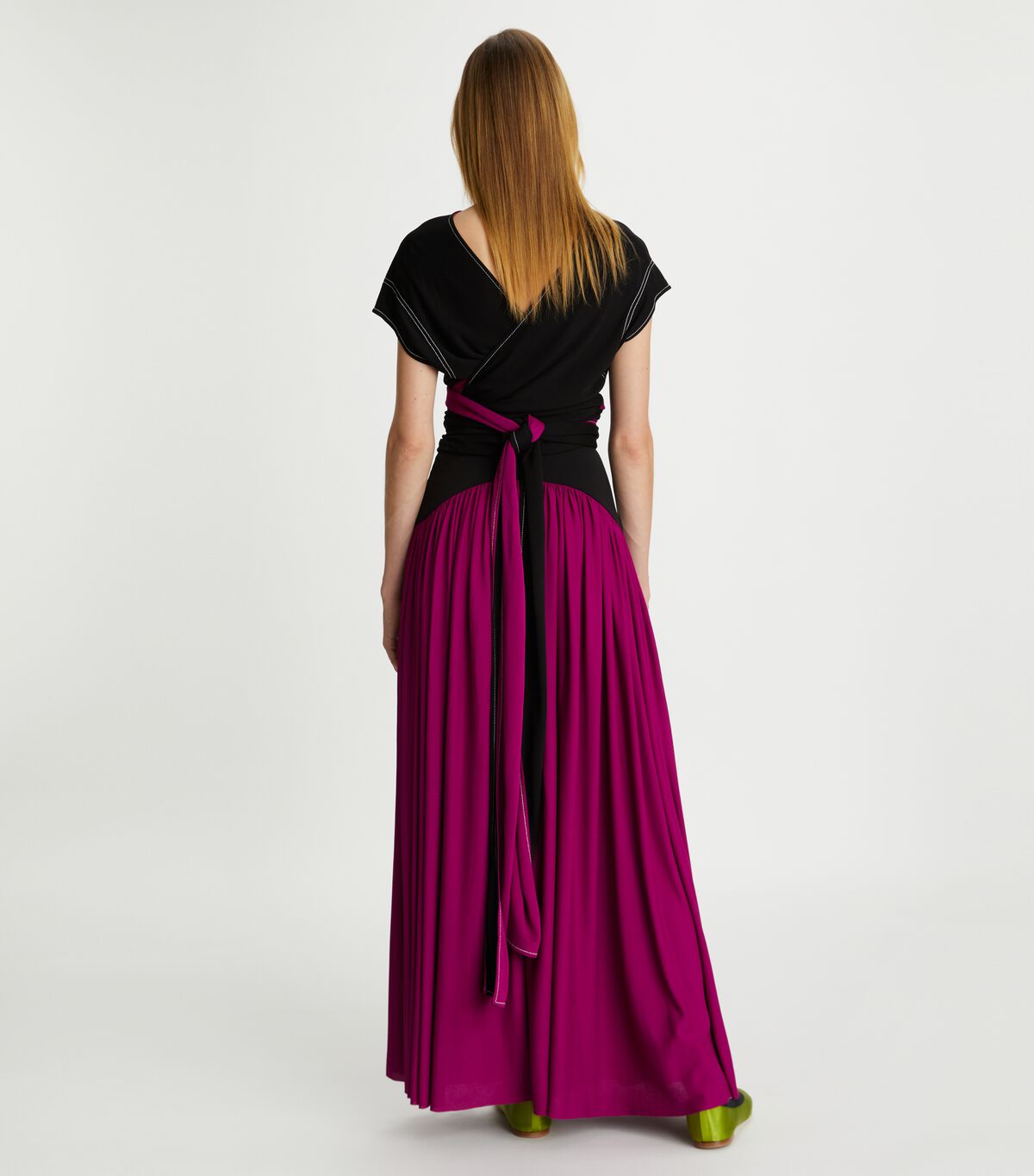 tory burch crepe jersey skirt