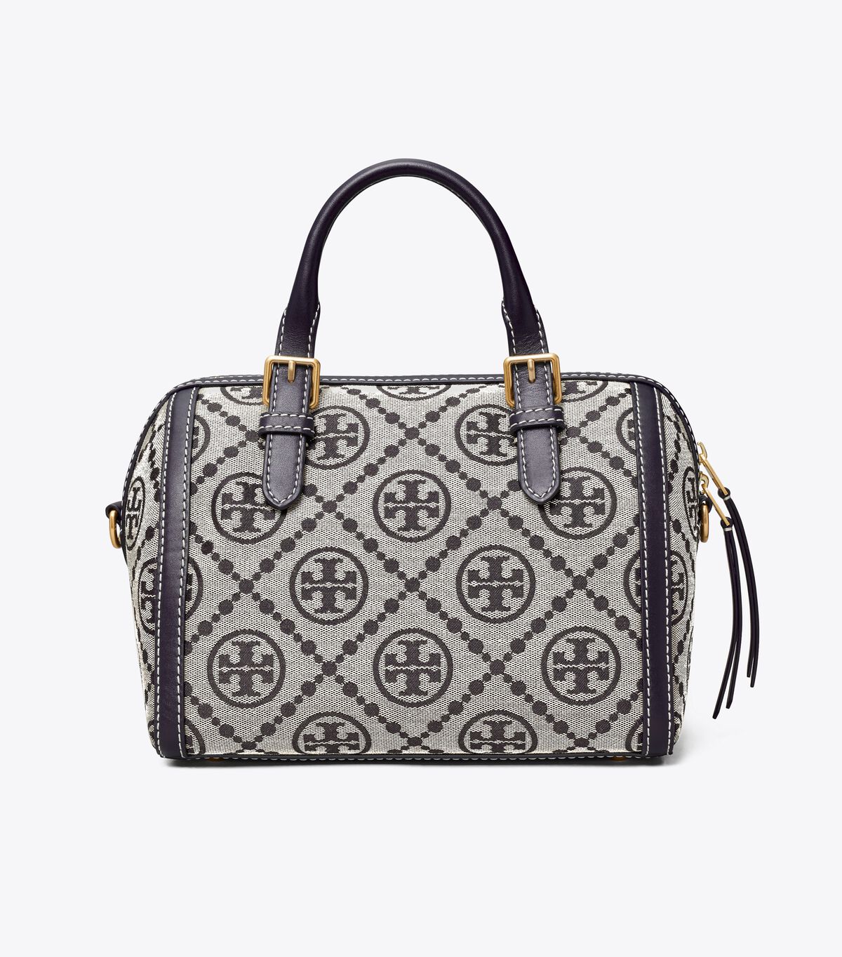 tory burch t monogram barrel bag